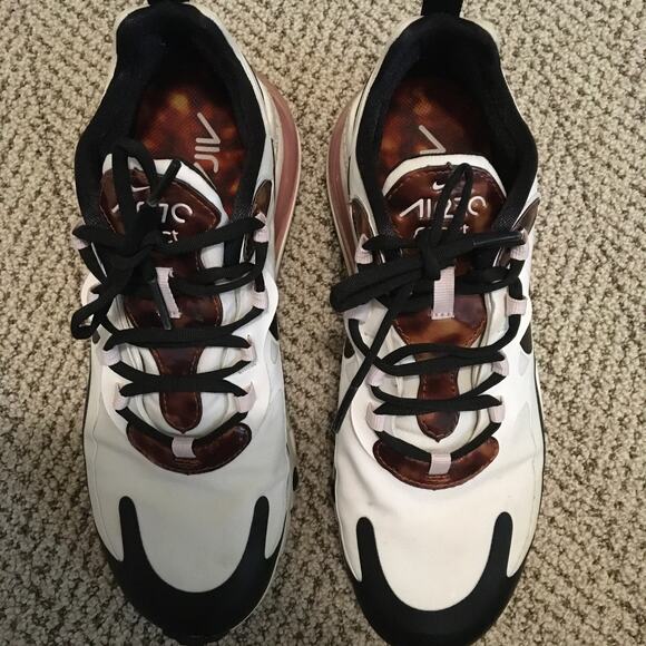 Nike Air Max 270 React Tortoise Shell Size 8.5 - Picture 2 of 10